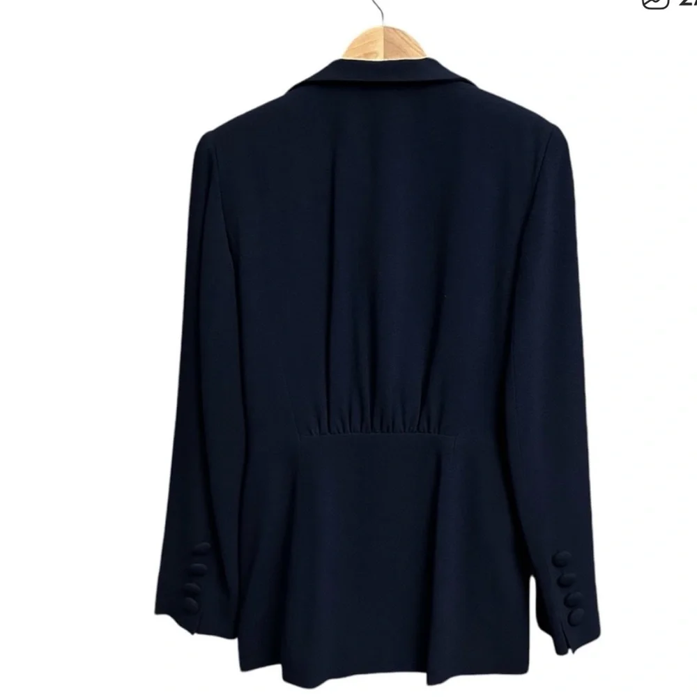 Early 1990s Christian Dior blazer with sleek wrap